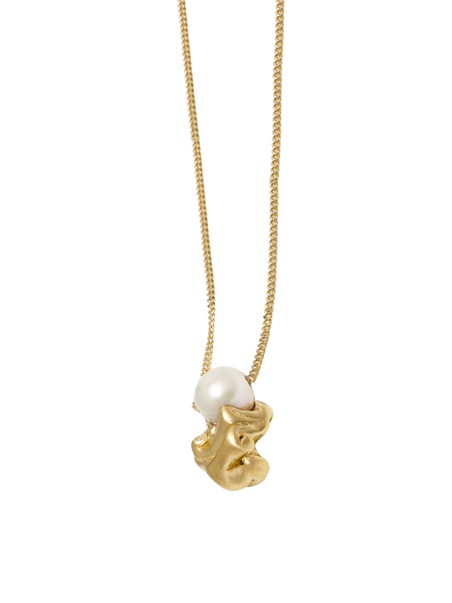 "Notsobig" crumple necklace